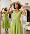 Premium Crushed Cotton Tunic Dress.