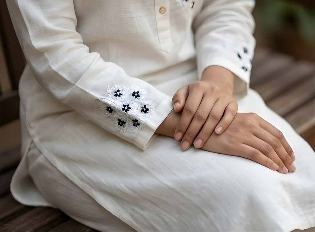 Co-Ord Set (OFF WHITE COLOR)