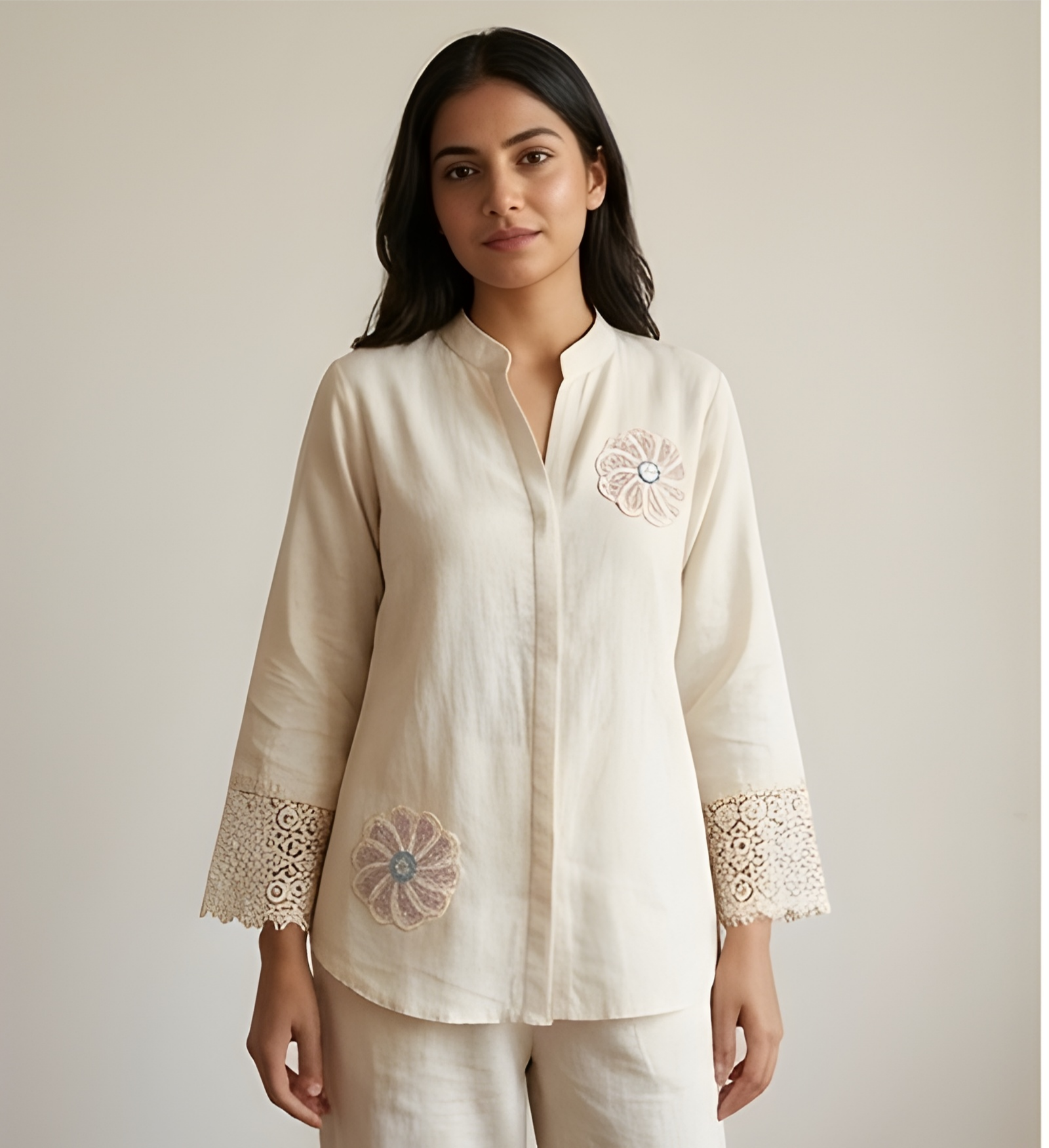 Co-Ord Dress (OFF WHITE COLOR)
