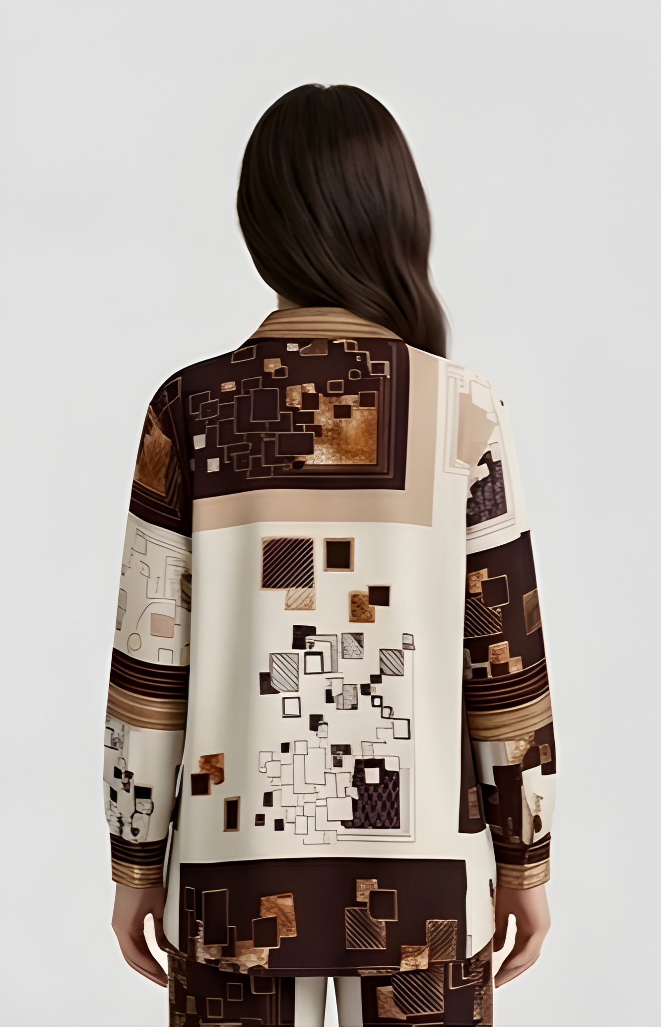 Abstract Geometric Print Co-Ord Set