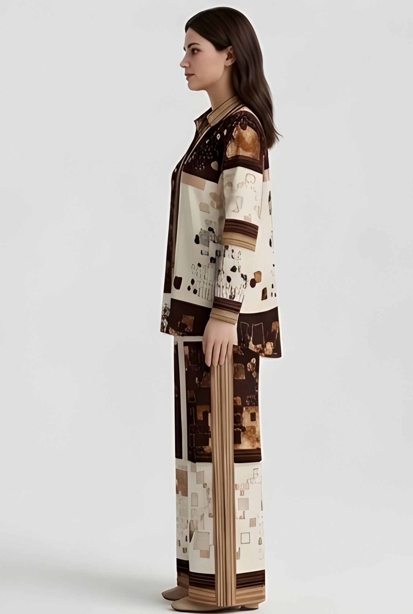 Abstract Geometric Print Co-Ord Set