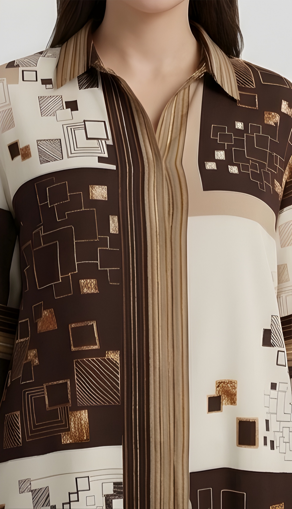 Abstract Geometric Print Co-Ord Set
